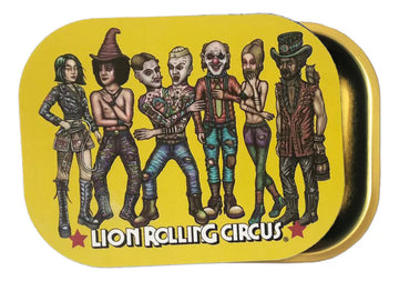 Charola Para Rolar Metal Bandej Lion Rolling Circus