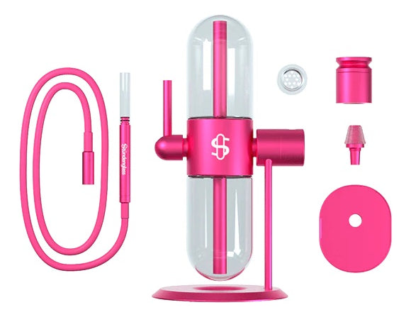 Stündenglass® Gravity Infuser Hookah 360°  Pink Narguile