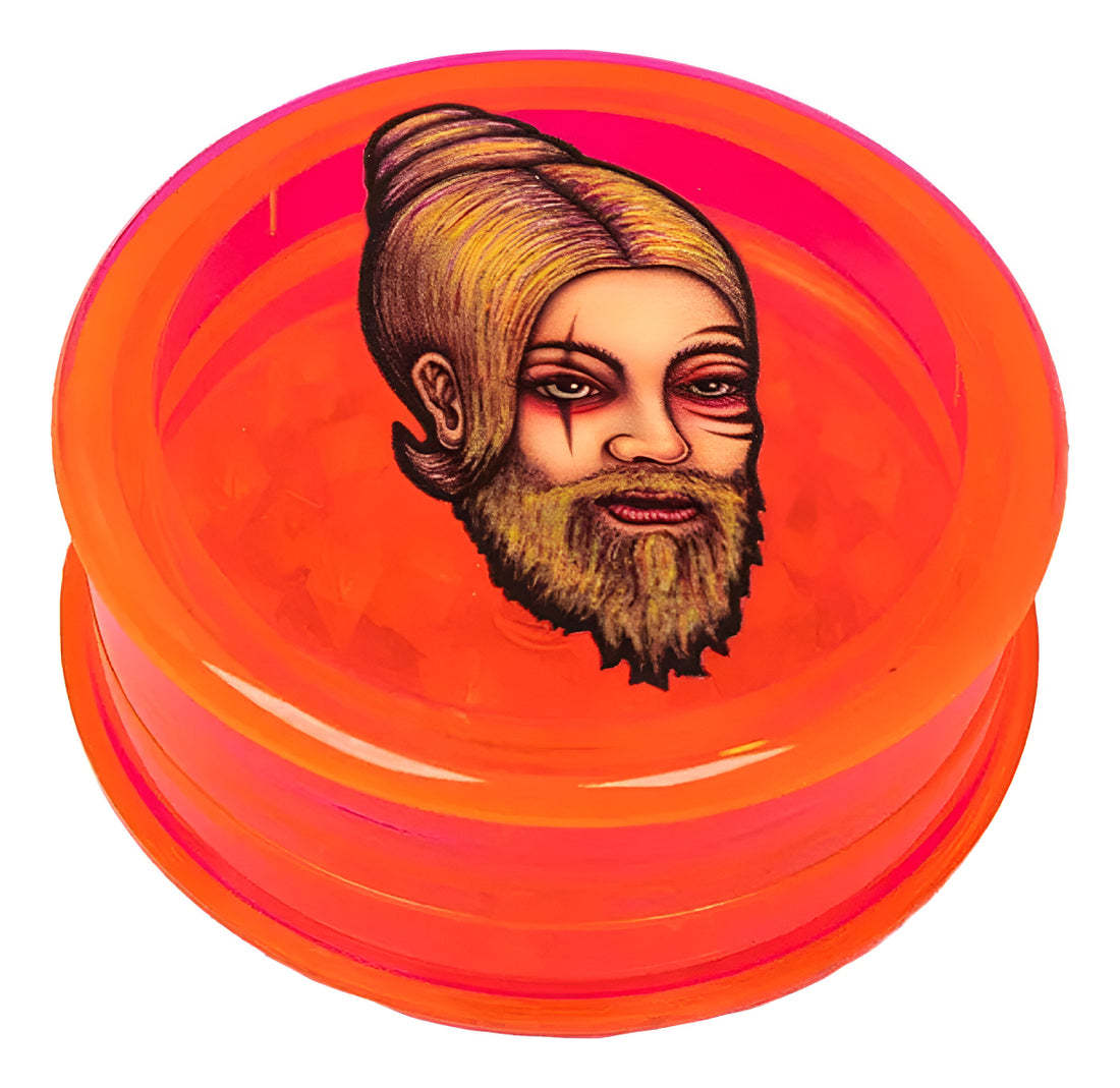 Grinder Acrilic 3 Partes Lion Rolling Circus
