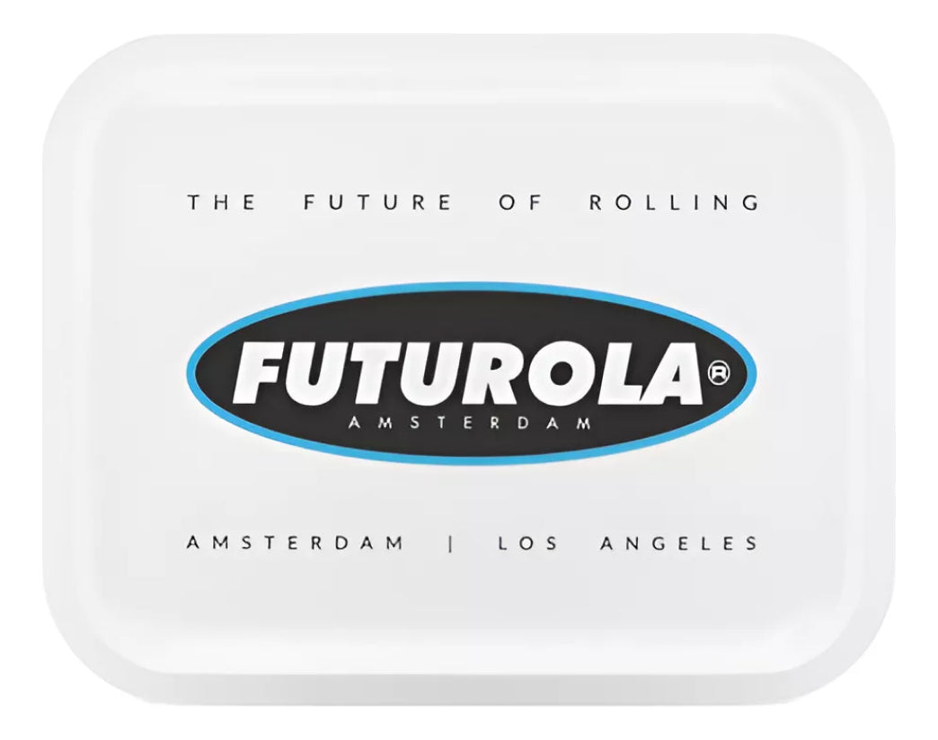 Charola Para Rolar Bandeja Forjar Futurola Mediana Blanca