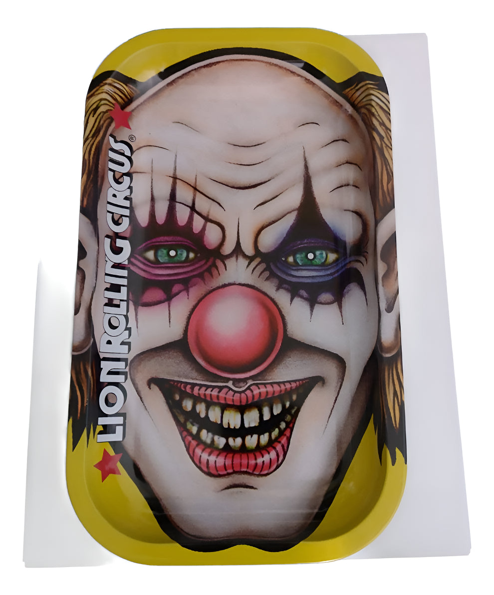 Charola Mediana De Metal Brasil Lion Rolling Circus