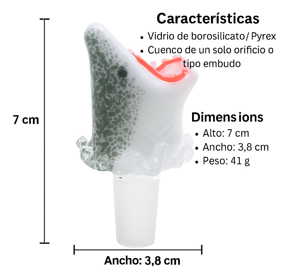 Pieza Para Bong Empire Glassworks Jawsome