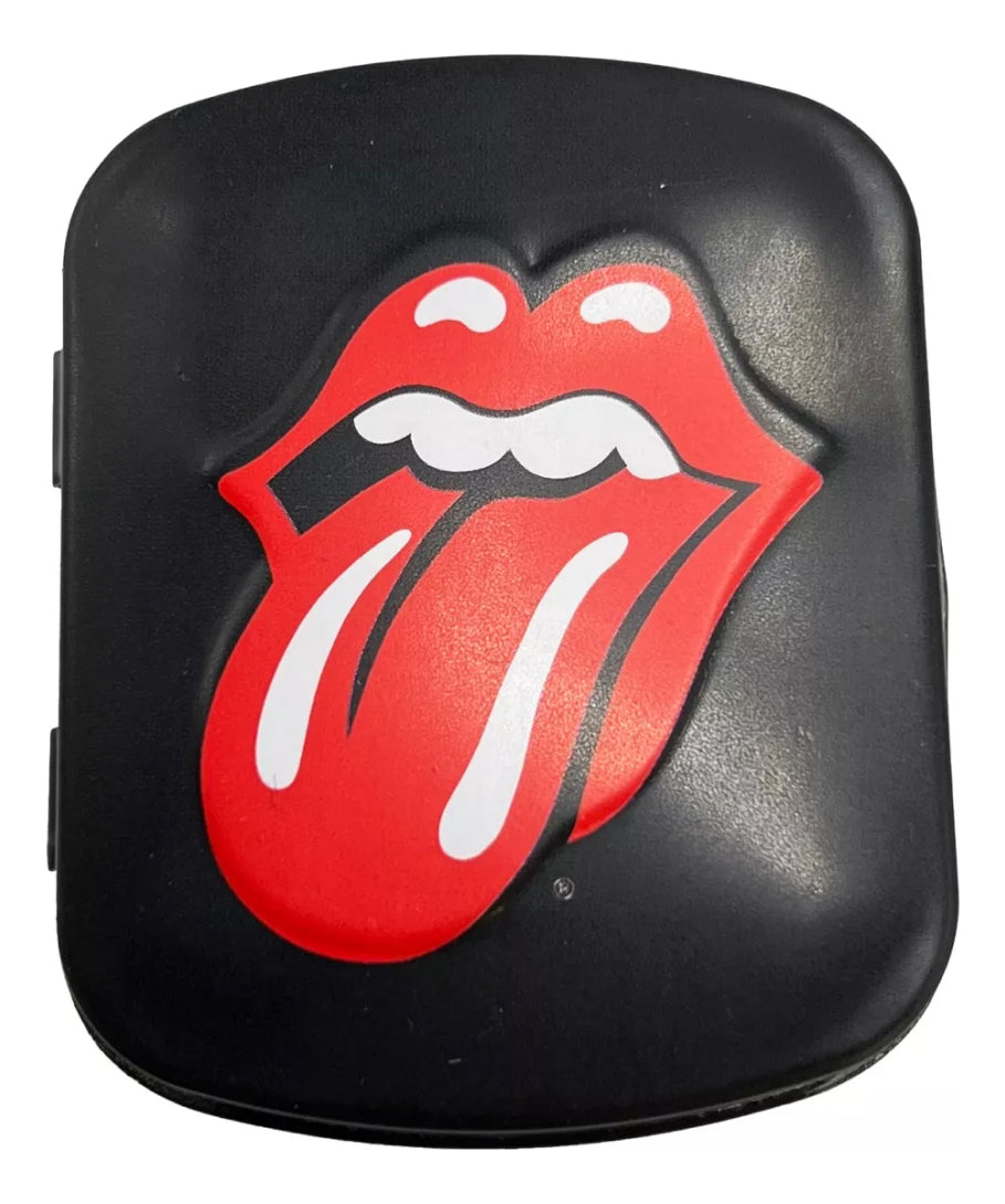 Estucheras Mini Tin Lion Rolling Circus Stones Negro Blanco