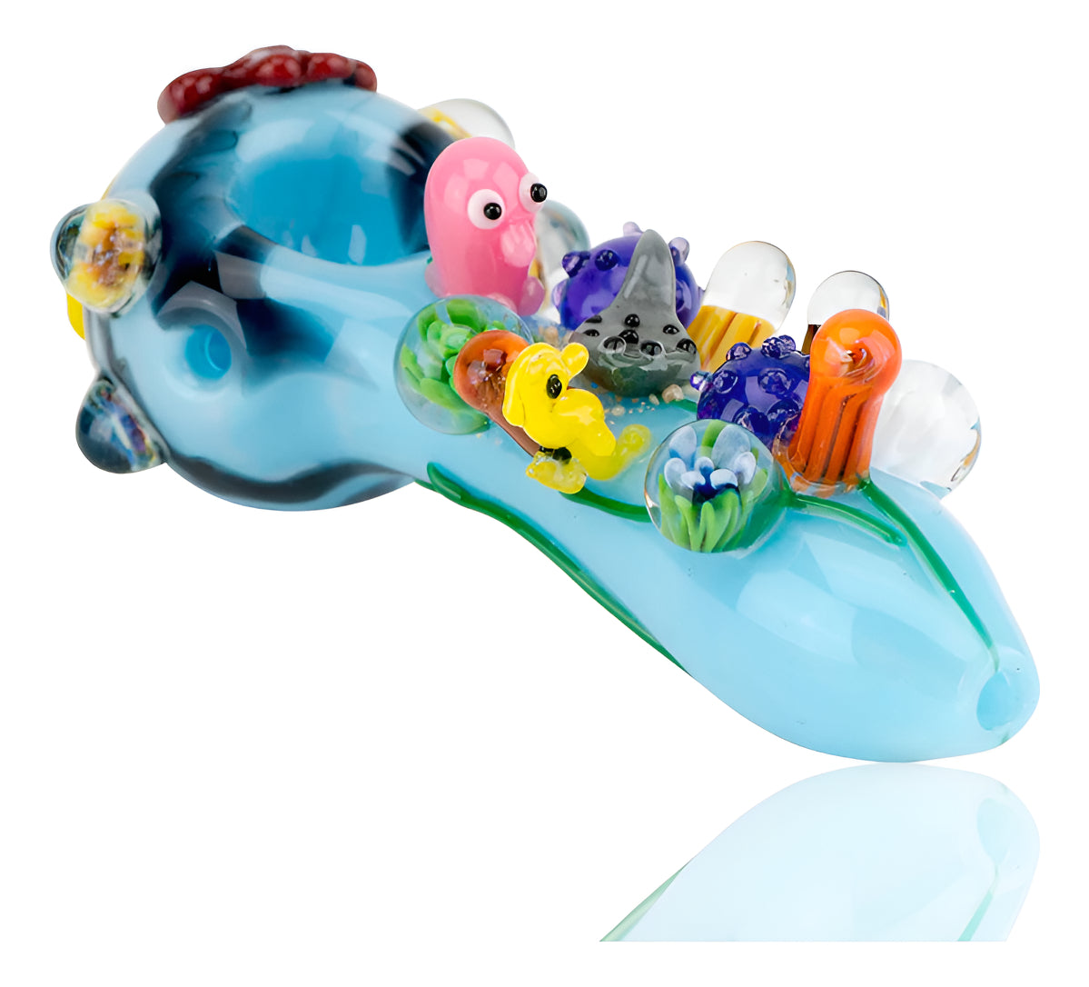 Bong Empire Glassworks Pipa Gran Barrera De Coral