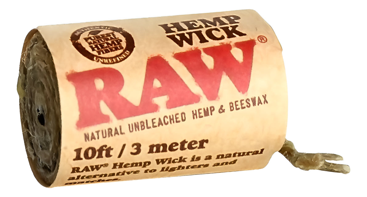 Mecha De Canamo Crudo 3 Metros