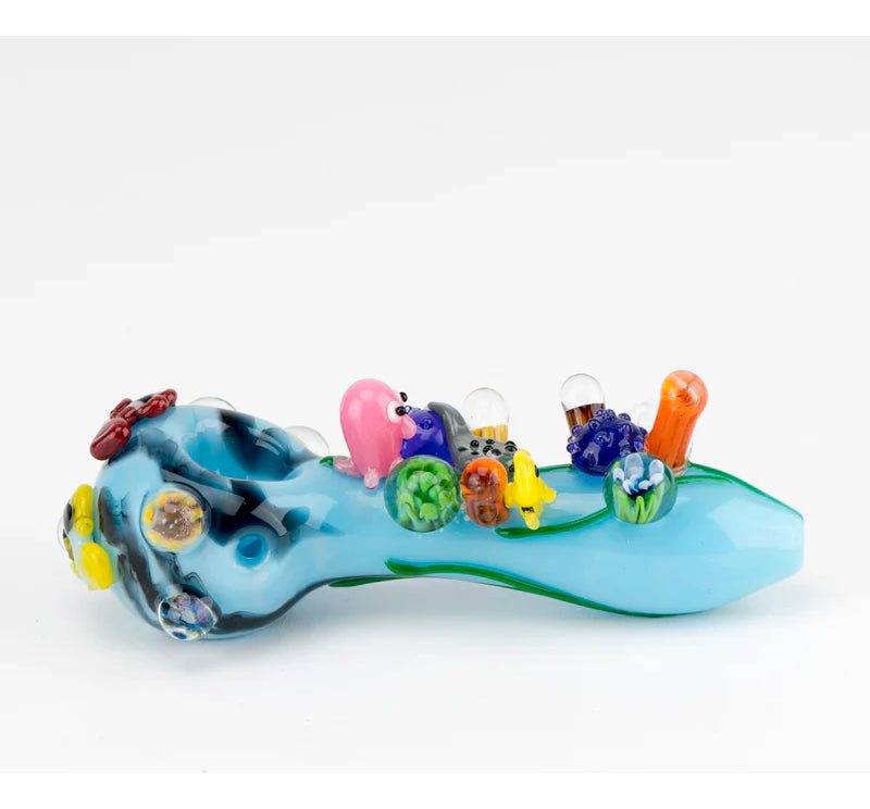 Bong Empire Glassworks Pipa Gran Barrera De Coral