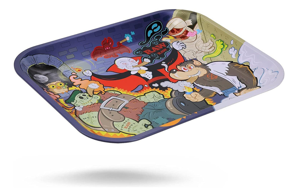 Charola Raw Grande Monster Para Rolar Bandeja Para Forjar