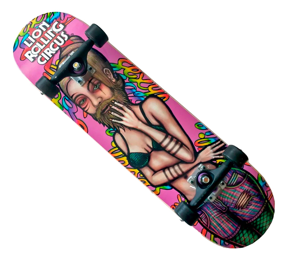 Patineta Sexy Sadie Lion Rolling Circus (tabla)
