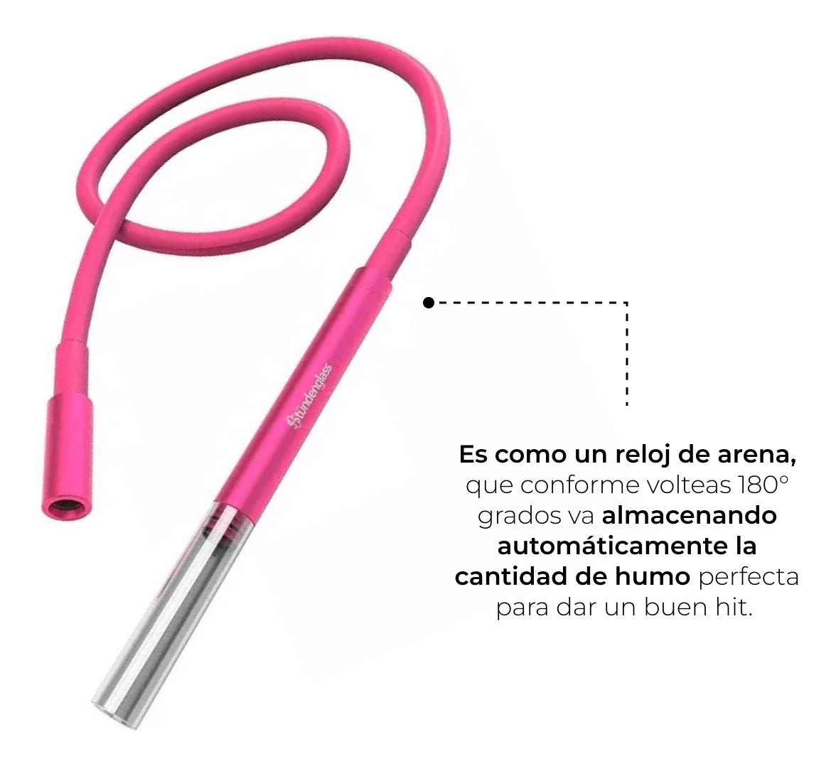 Stundenglass Sexy Pink Gravity Bong Infuser Kompact