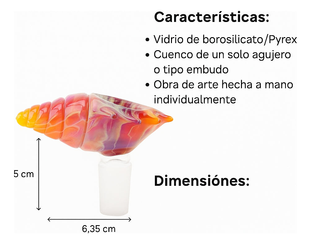 Pieza Para Bong Empire Glassworks Concha De Mar