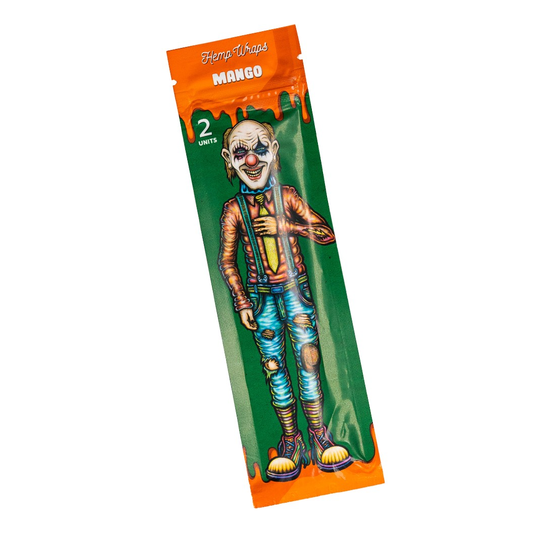 a colorful package with a cartoon character on it.