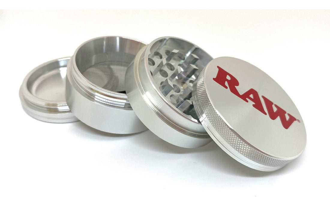 Grinder Raw 4 Piezas Plata