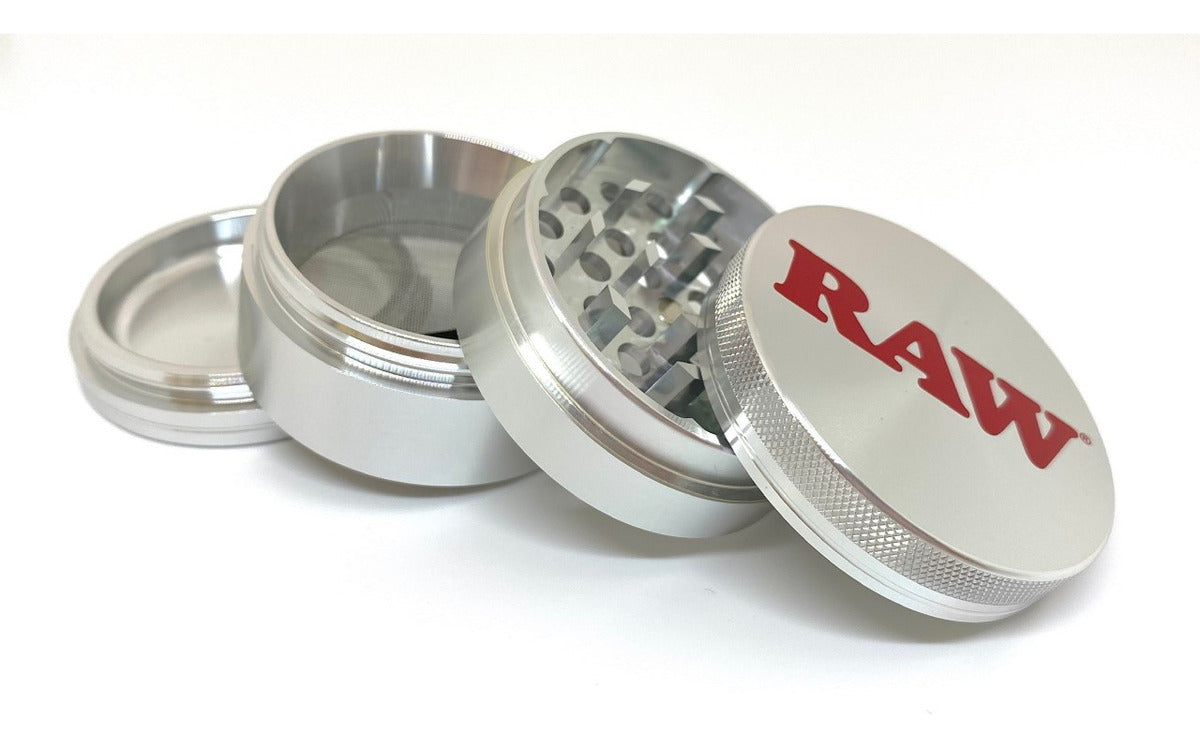 Grinder Raw 4 Piezas Plata