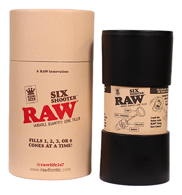 Rolador Tirador Raw Para 6 Conos Kingsize 110mm