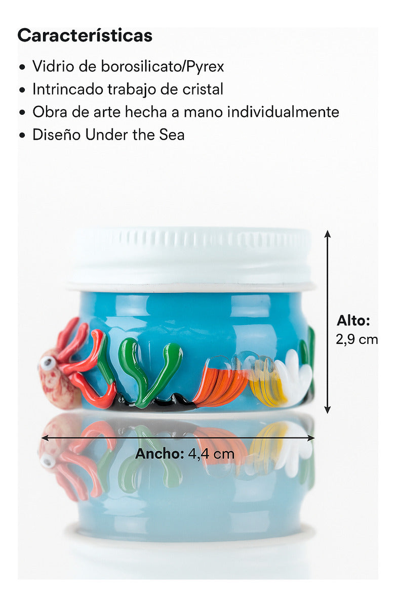 Tarro Para Terp Bajo El Mar Empire Glassworks