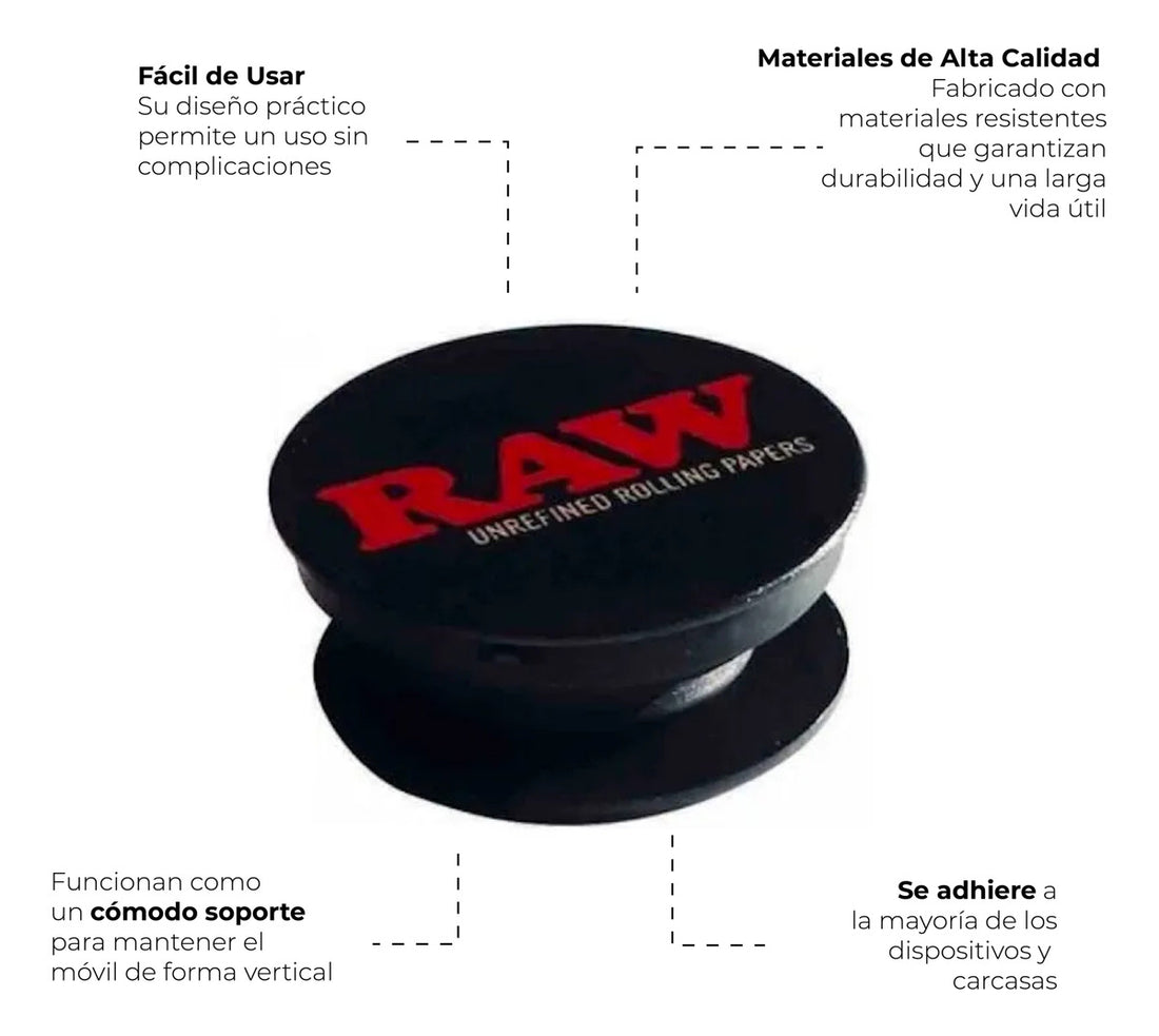 Soporte De Telefono Raw Black Accesorio