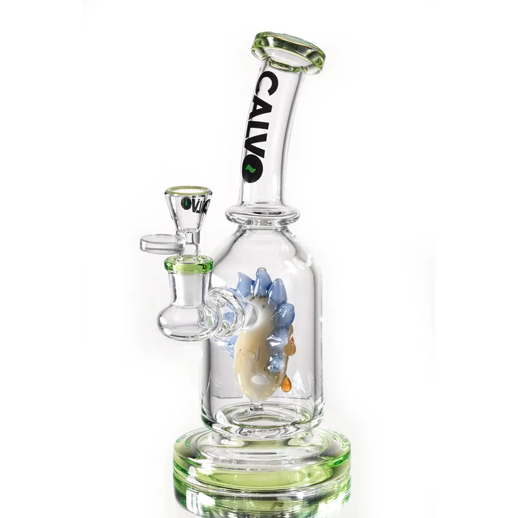 Bong Calvo Glass Rick And Morty Precolador 22cm