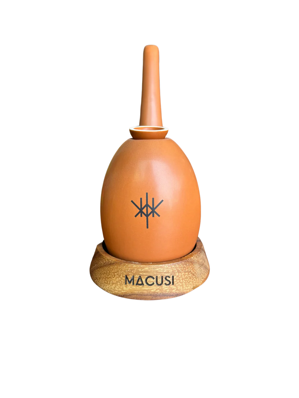 Pipa Bong Macusi Ceramica Artesanal Bubbler Ladrillo