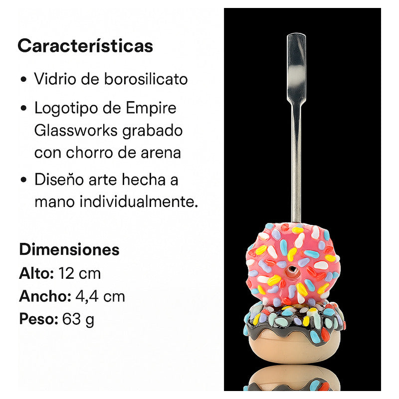 Dabber Espatula Diseño Empire Glassworks Dona