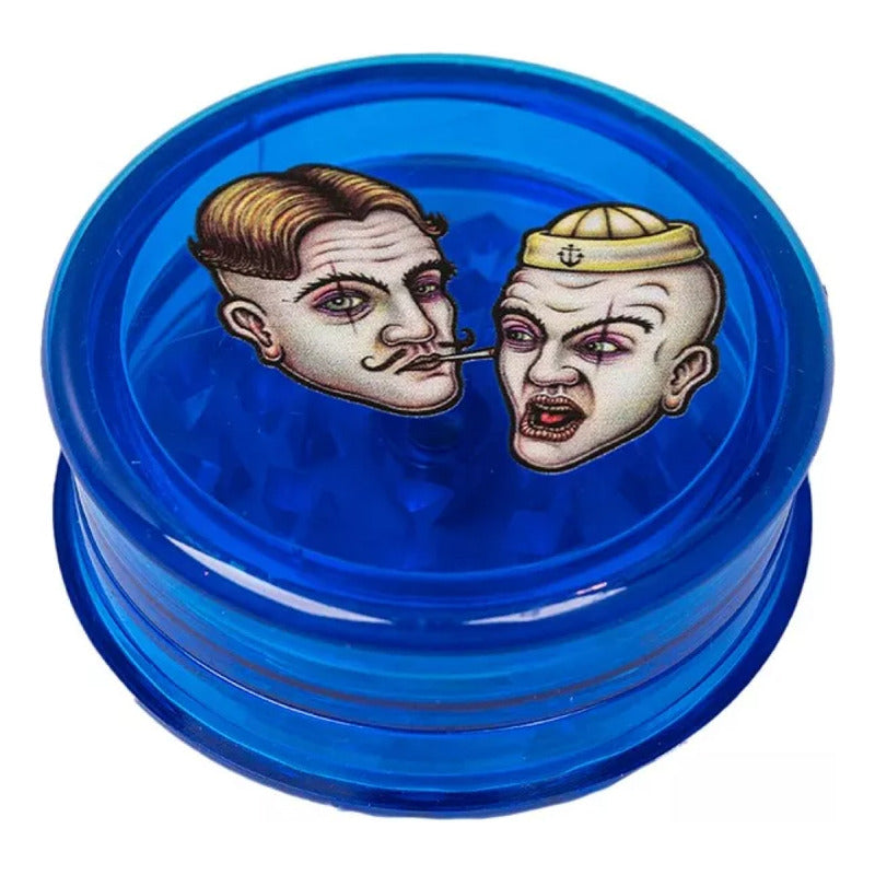 Grinder Acrilico 3 Partes 50mm Lion Rolling Circus