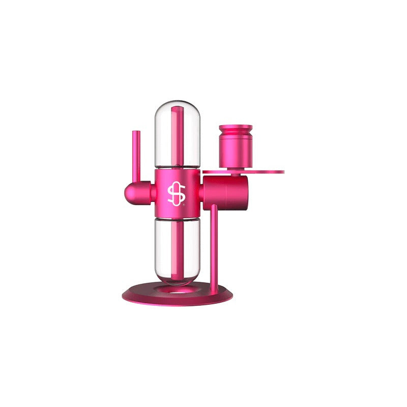 Stündenglass® Gravity Infuser Hookah 360° Rosa Kompact Narguile