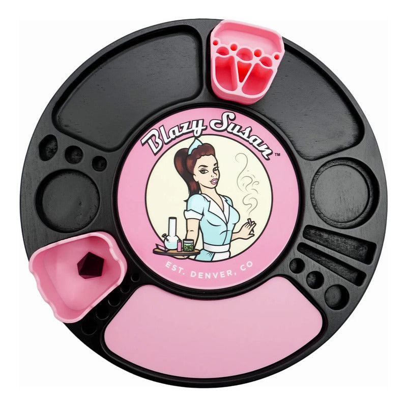 Charola Giratoria Blazy Susan Con Accesorios