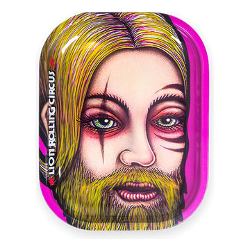 Charola De Metal Bandeja Chica Full Print Lion Rolling Circus