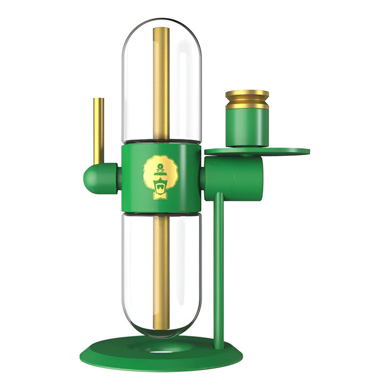 Stündenglass® Gravity Infuser Hookah 360° Greenthumb Verde Narguile