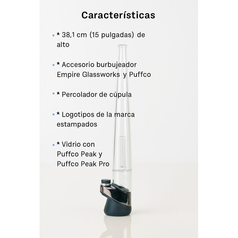 Cristal Empire Glassworks - Puffco Peak Y Peak Pro Big Dawg Big Dawg