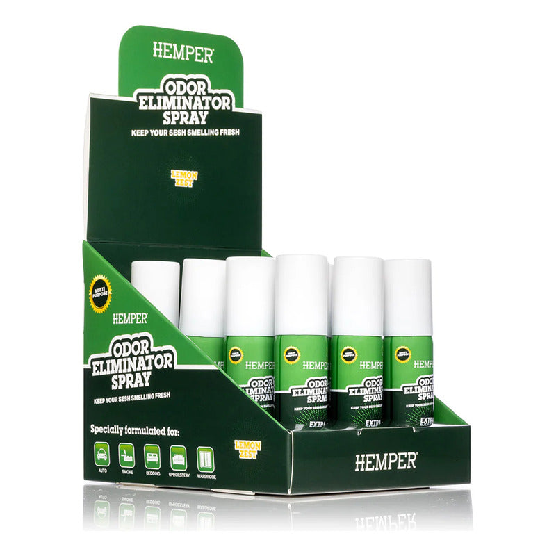Spray Hemper Lemon Eliminador De Olores Display