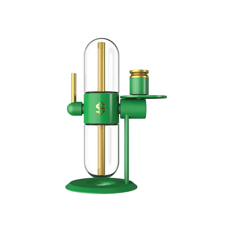 Stündenglass® Gravity Infuser Hookah 360° Greenthumb Verde Narguile