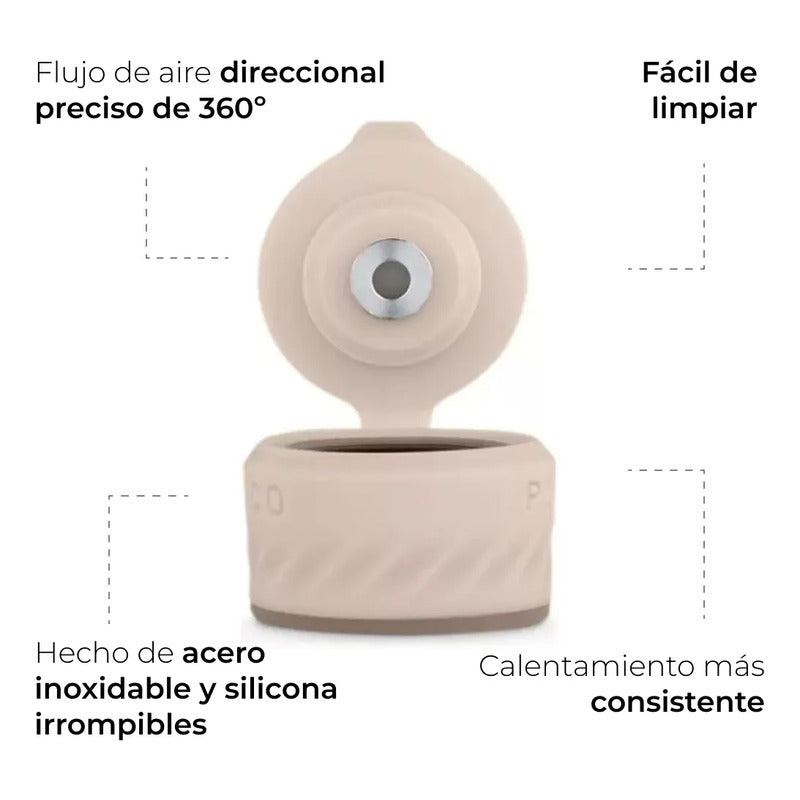 Puffco Peak Pro Joystick Cap Desert Desierto Rosa Claro