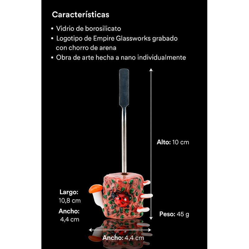 Dabber Espatula Diseño Empire Glassworks Bichos