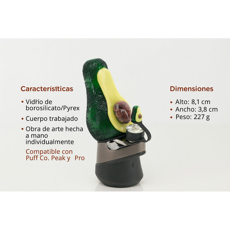 Accesorio Empire Glassworks - Puffco Peak Aguacate Kit Aguacate