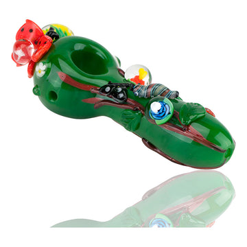 Bong Empire Glassworks Pipa Criaturas Del Jardin Criaturas Del Jardin