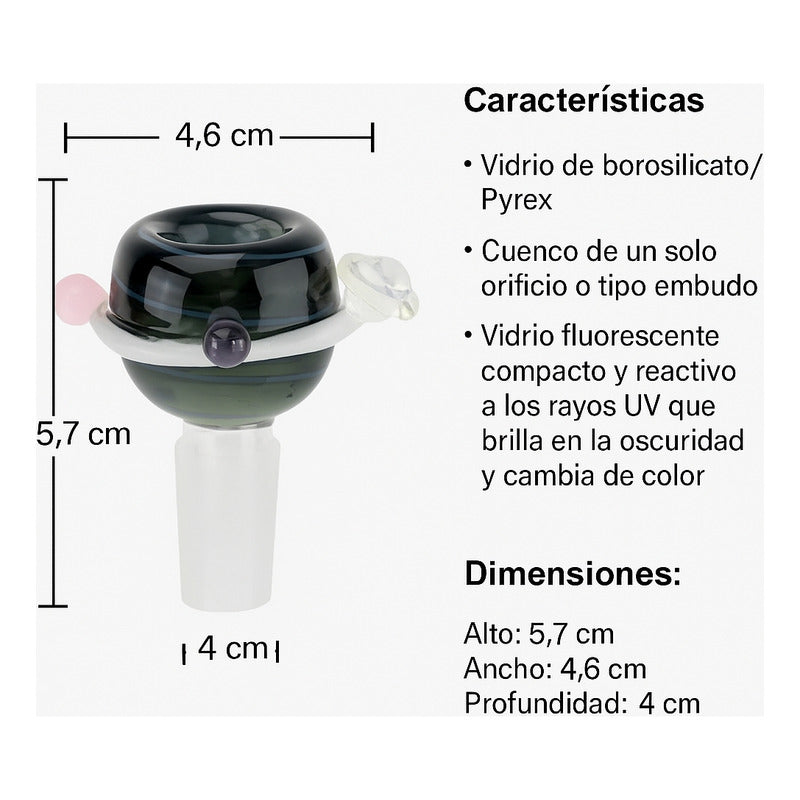 Pieza Para Bong Empire Glassworks Galactico Galáctico