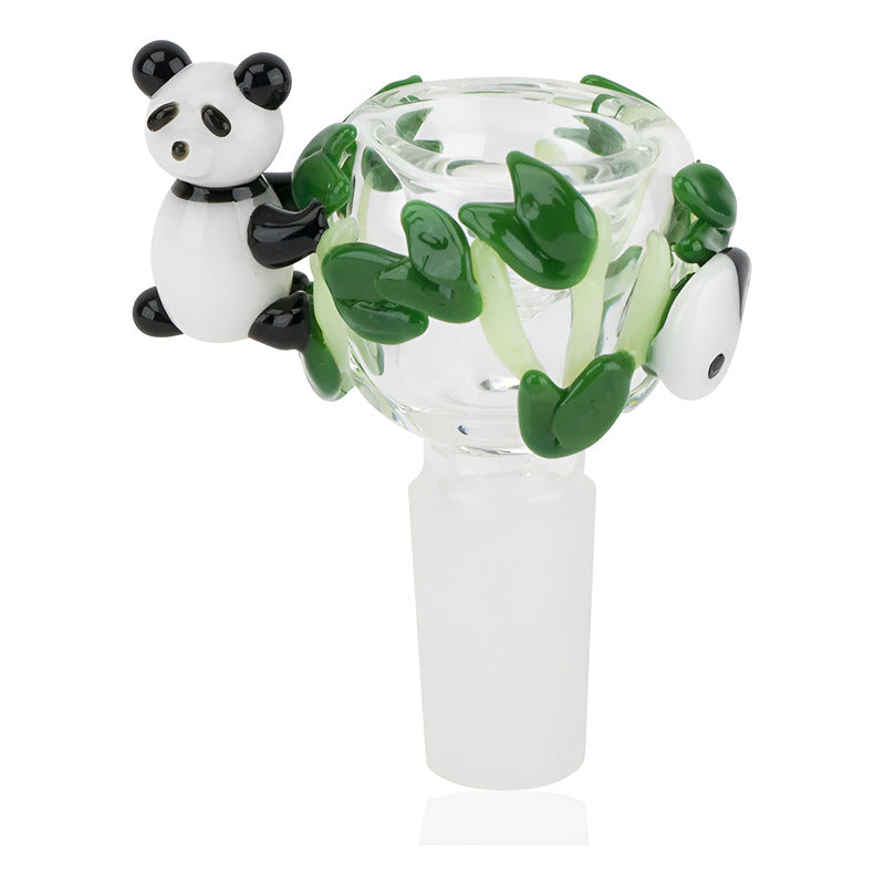 Pieza Para Bong Empire Glassworks Panda Cub Panda Blanco