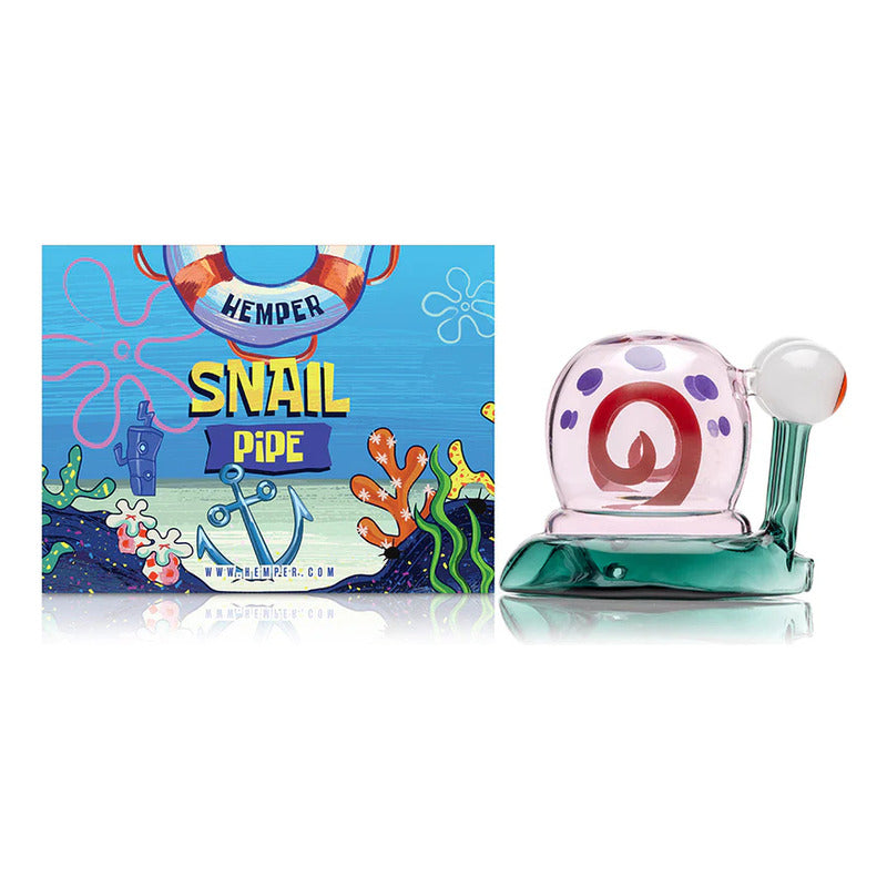 Bong Pipa De Mano Hemper Caracol Caracol