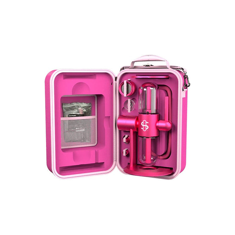 Stündenglass® Gravity Infuser Hookah 360° Rosa Kompact Narguile