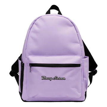 Mochila Iforu Viajera 30l Color Morado Diseñada Para Viajes Y Uso Diario Liso