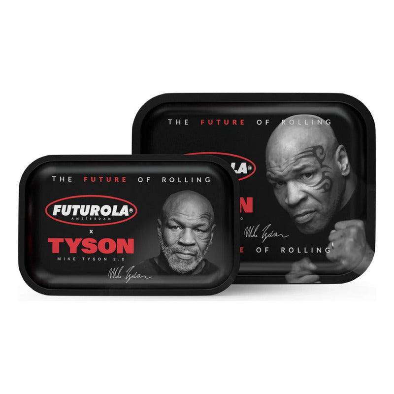 Charola Para Rolar Futurola Tyson 2.0 Mediana Negro Lisa