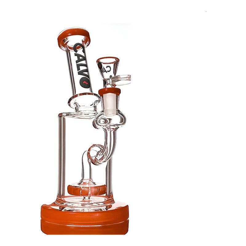 Bong Calvo Glass Esencial 22cm Esencial Naranja