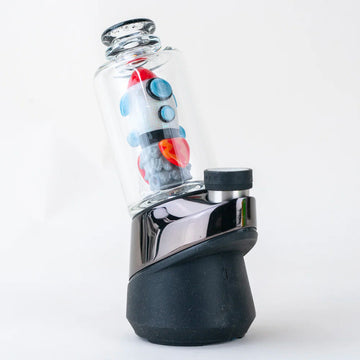 Bong Empire Glassworks Puffco Peak Cohete Brilla En La Oscuridad