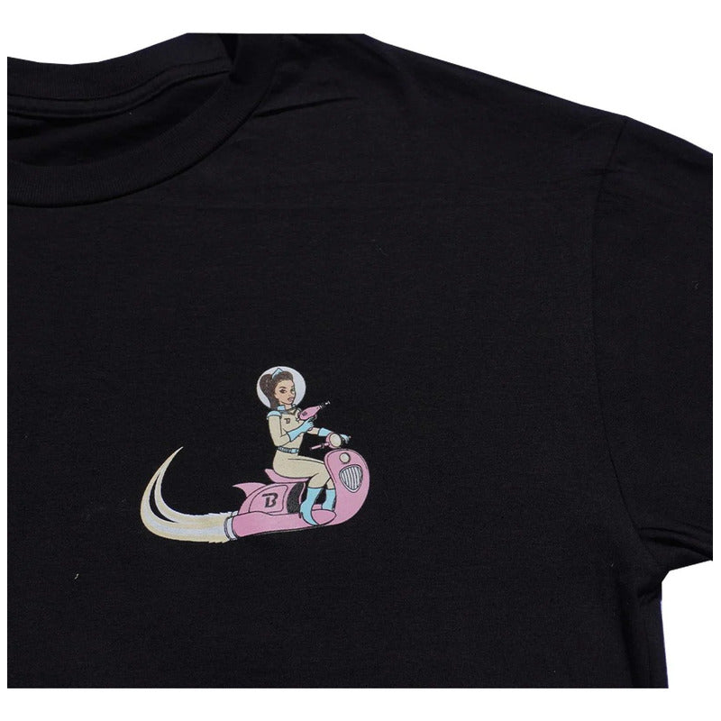 Playera Negra Hitting New Heights Blazy Susan