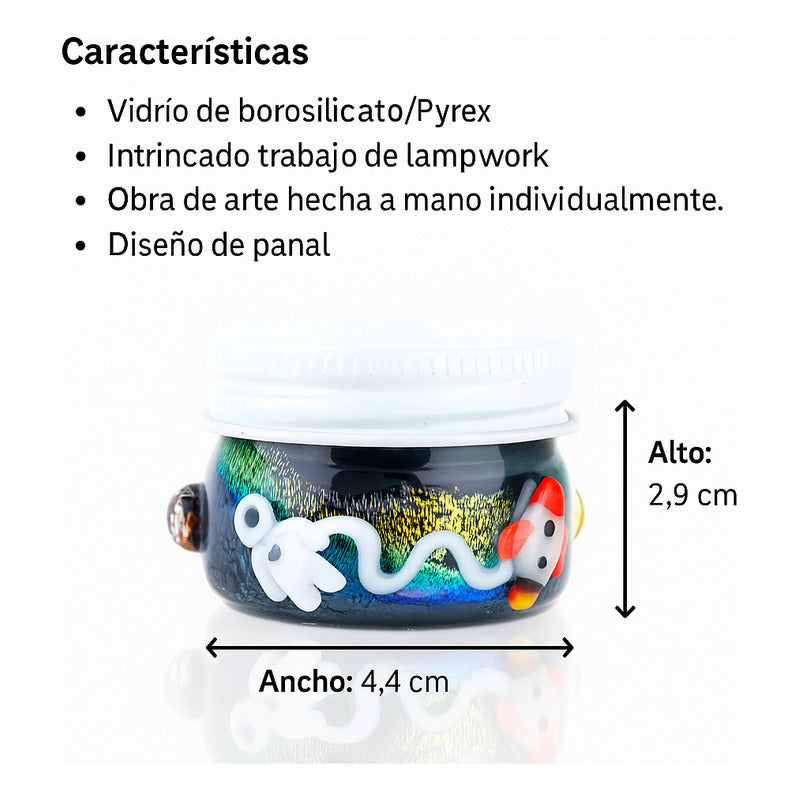 Tarro Para Terp A Travez Del Universo Empire Glassworks