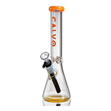 Bong Calvo Glass Mandala Breaker Naranja 28 Cm Breaker Naranja