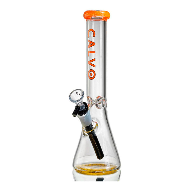 Bong Calvo Glass Mandala Breaker Naranja 28 Cm Breaker Naranja