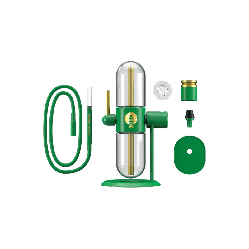 Stündenglass® Gravity Infuser Hookah 360° Greenthumb Verde Narguile