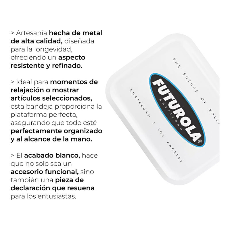 Charola Futurola Tyson 2.0 Metal  Mediana