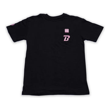 Playera Negra Unisex Blunt Estampa Blazy Susan